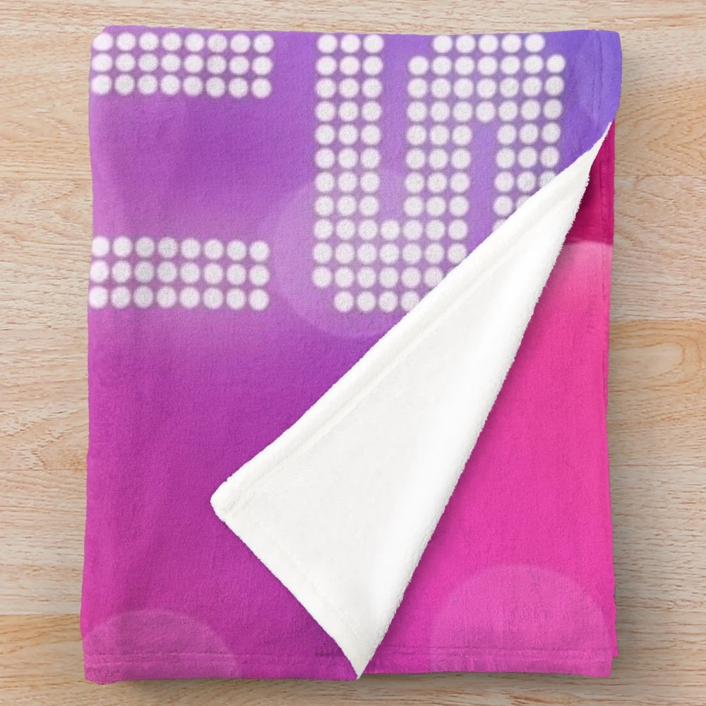 The Next Step Plush Blanket - Soft and Cozy Blanket for Dance Enthusiasts