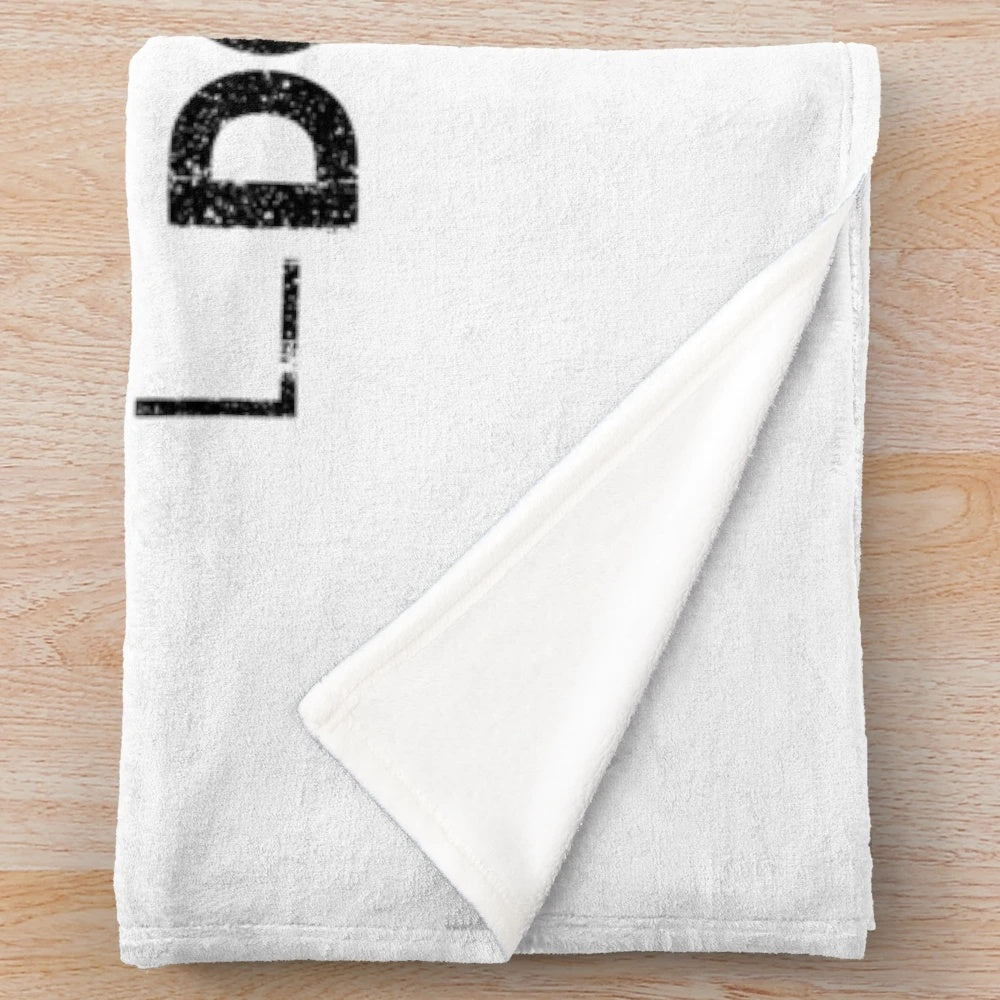 Cozy and soft plush blanket inspired by the popular TV show The Office