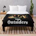 The Outsiders Plush Blanket - Cozy Soft Throw Accent for Home Decor