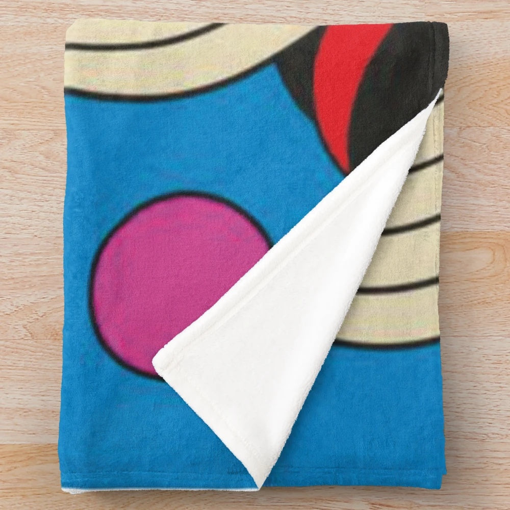 The Voidz band logo plush blanket
