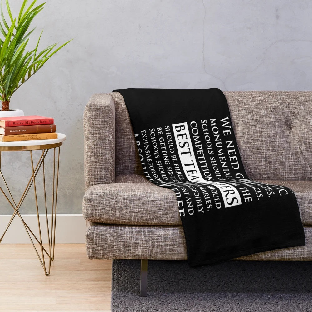 The West Wing Sam Seaborn Inspired Plush Blanket