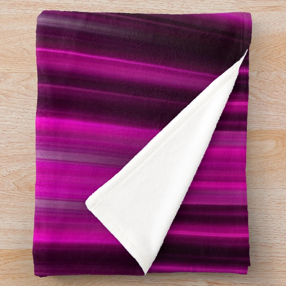 Soft plush theater curtain inspired blanket for home decor