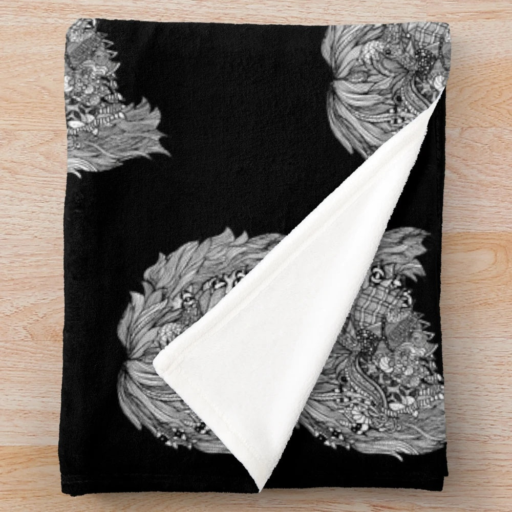 Soft and Plush Tibetan Terrier Doodle Design Blanket