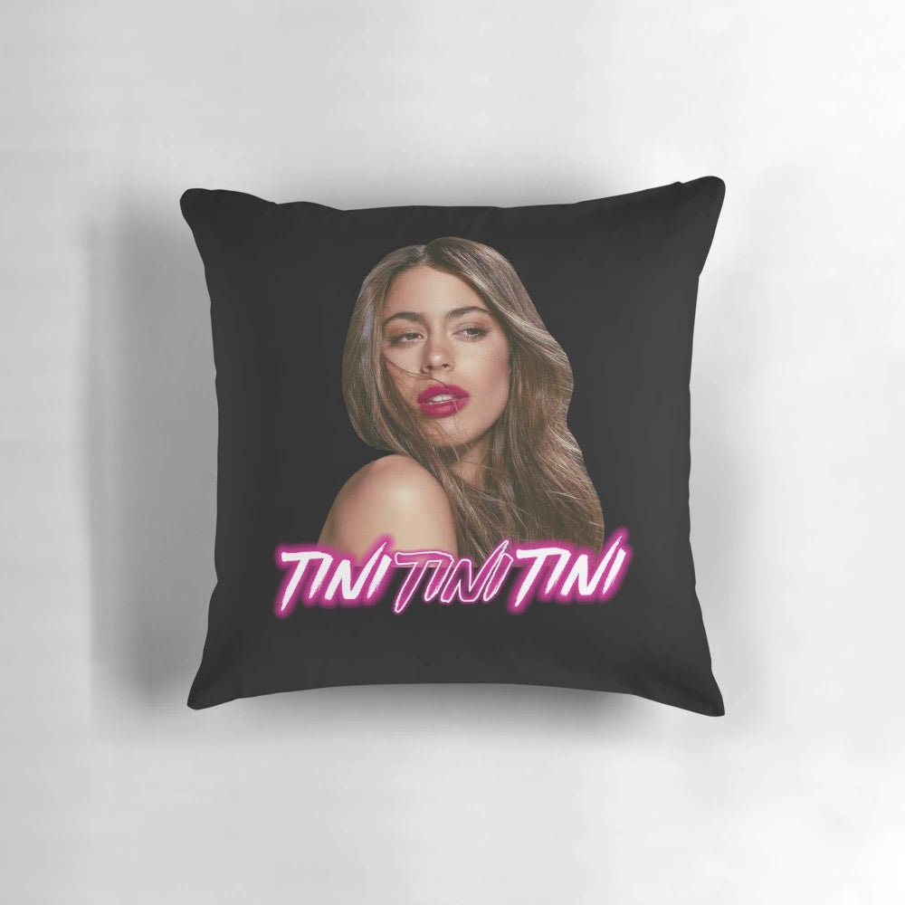 Soft plush pillow inspired by the popular singer Tini Tini Tini