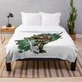 TMNT Leonardo plush blanket