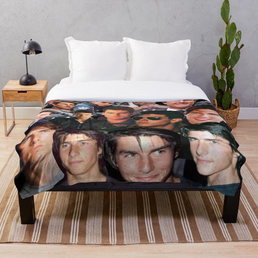Tom Cruise Plush Blanket
