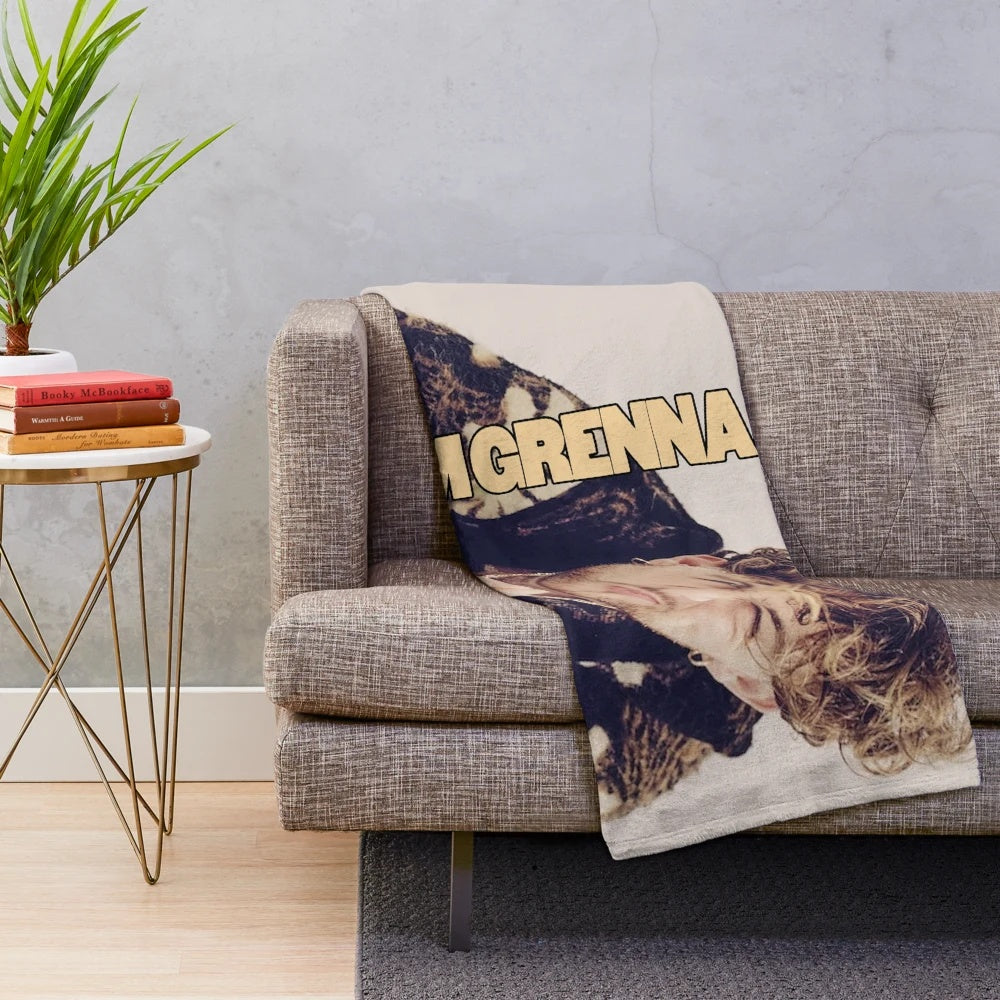 Tom Grennan inspired plush blanket for music lovers