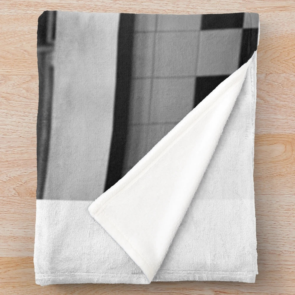 Tom Hardy inspired plush blanket with actor's likeness