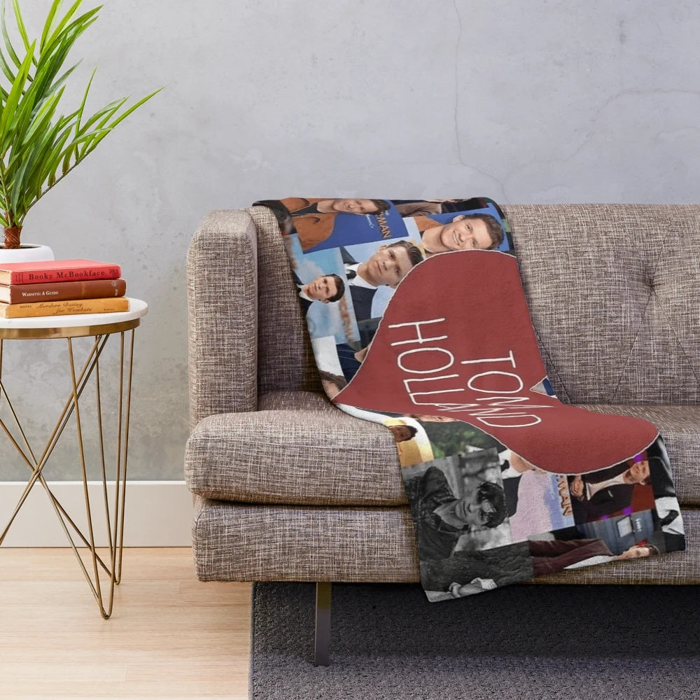 Cozy Tom Holland-Inspired Plush Blanket