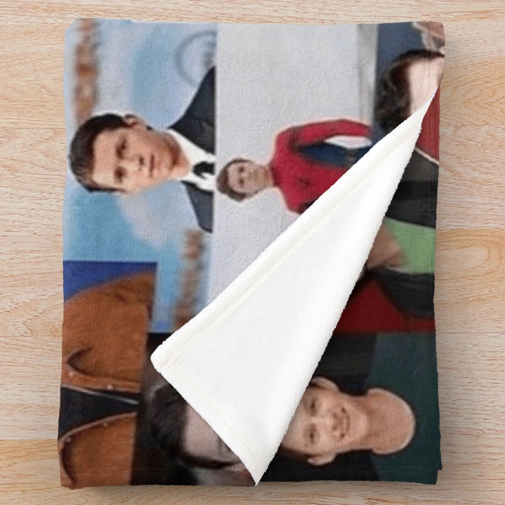 Cozy Tom Holland-Inspired Plush Blanket