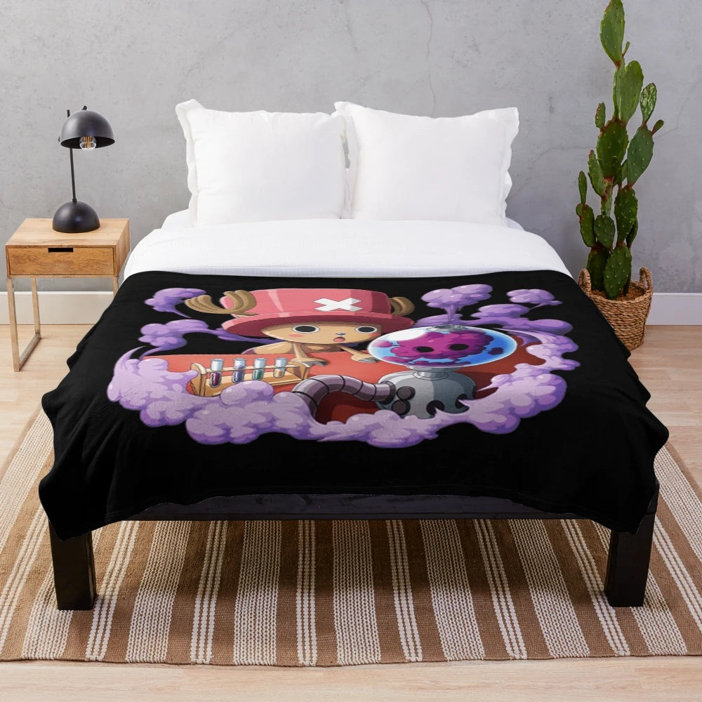 Tony Tony Chopper inspired plush blanket