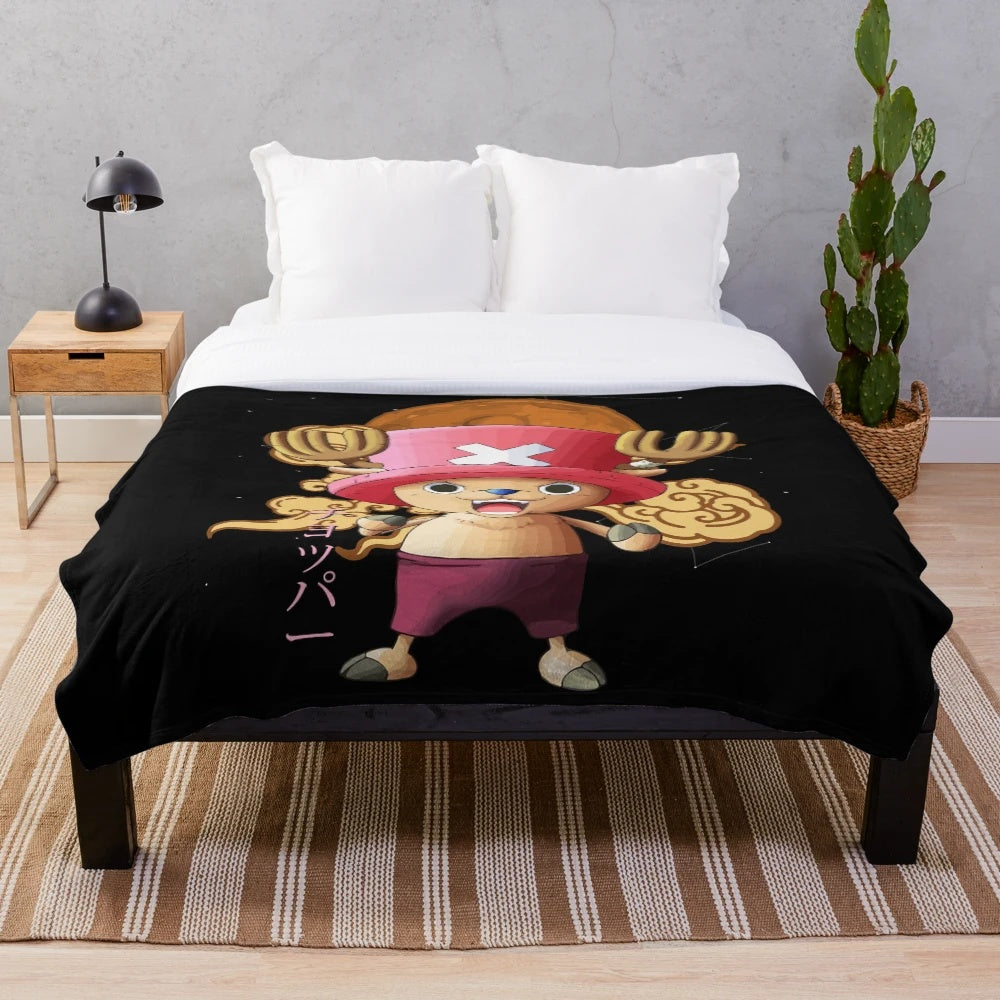Tony Tony Chopper from One Piece plush blanket