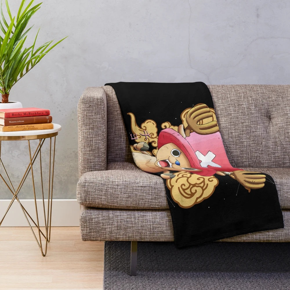 Tony Tony Chopper from One Piece plush blanket