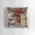 A plush, high-quality pillow featuring the lyrics "too well" from Taylor Swift's albums Folklore and Reputation.