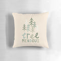 A plush, tree-themed pillow perfect for nature enthusiasts and outdoor adventures.