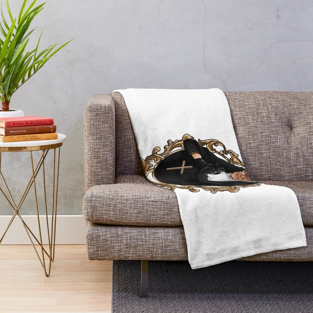 Trinity the Tuck Sister Mary Koont Plush Blanket