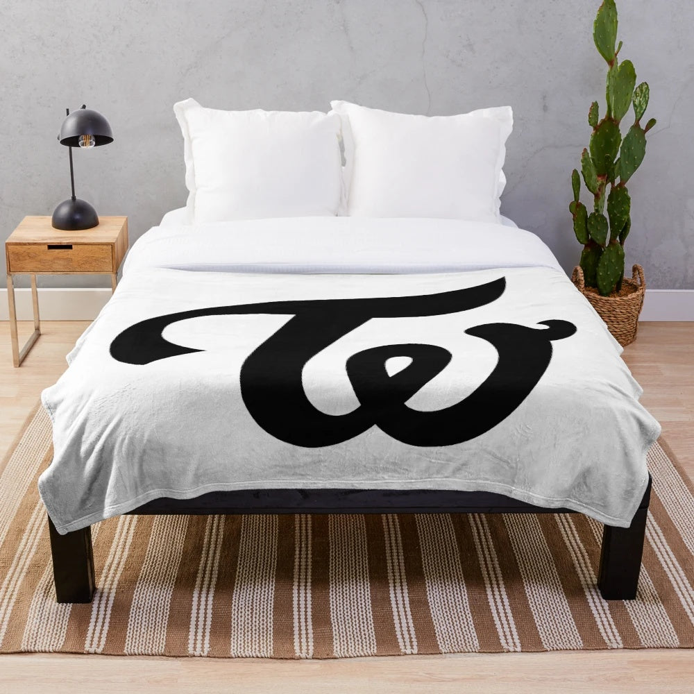 Soft and comfy plush blanket featuring the Kpop group Twice