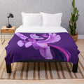 Soft and cuddly Twilight Sparkle plush blanket for My Little Pony enthusiasts