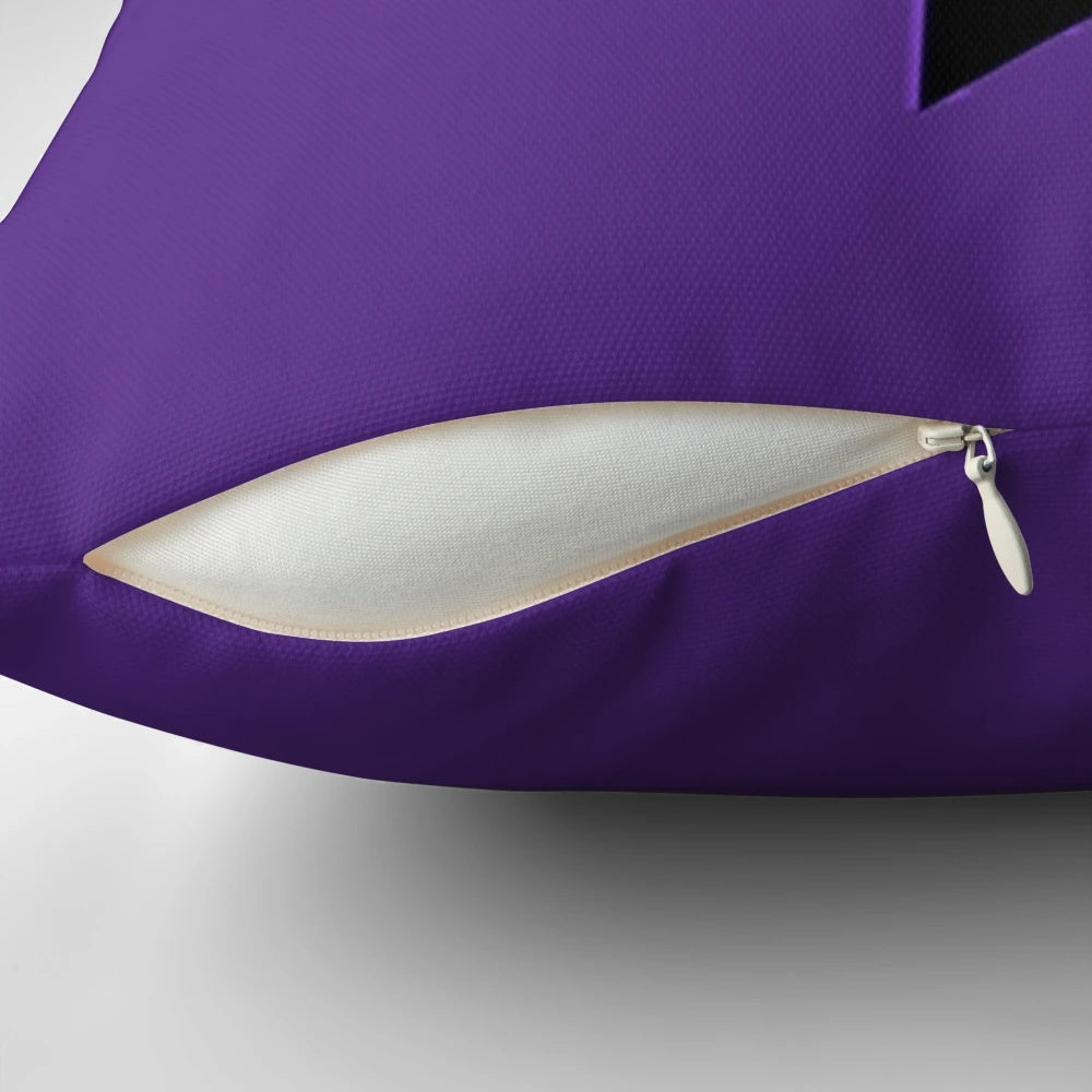 Soft, plush pillow with the iconic Twitch logo, perfect for gamers and streamers.