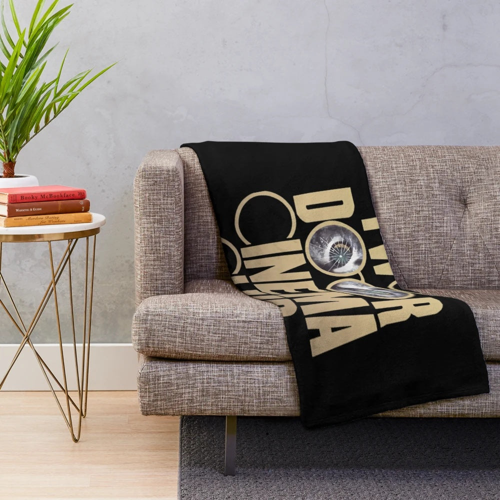 Two Door Cinema Club Plush Blanket with band logo