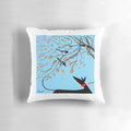 Two for Joy Pillow with Greyhound, Whippet, and Lurcher Designs