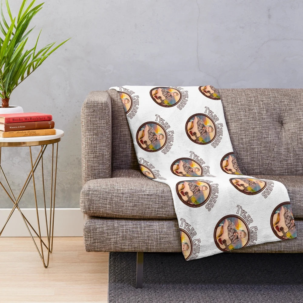 Tyler Childers-inspired plush blanket