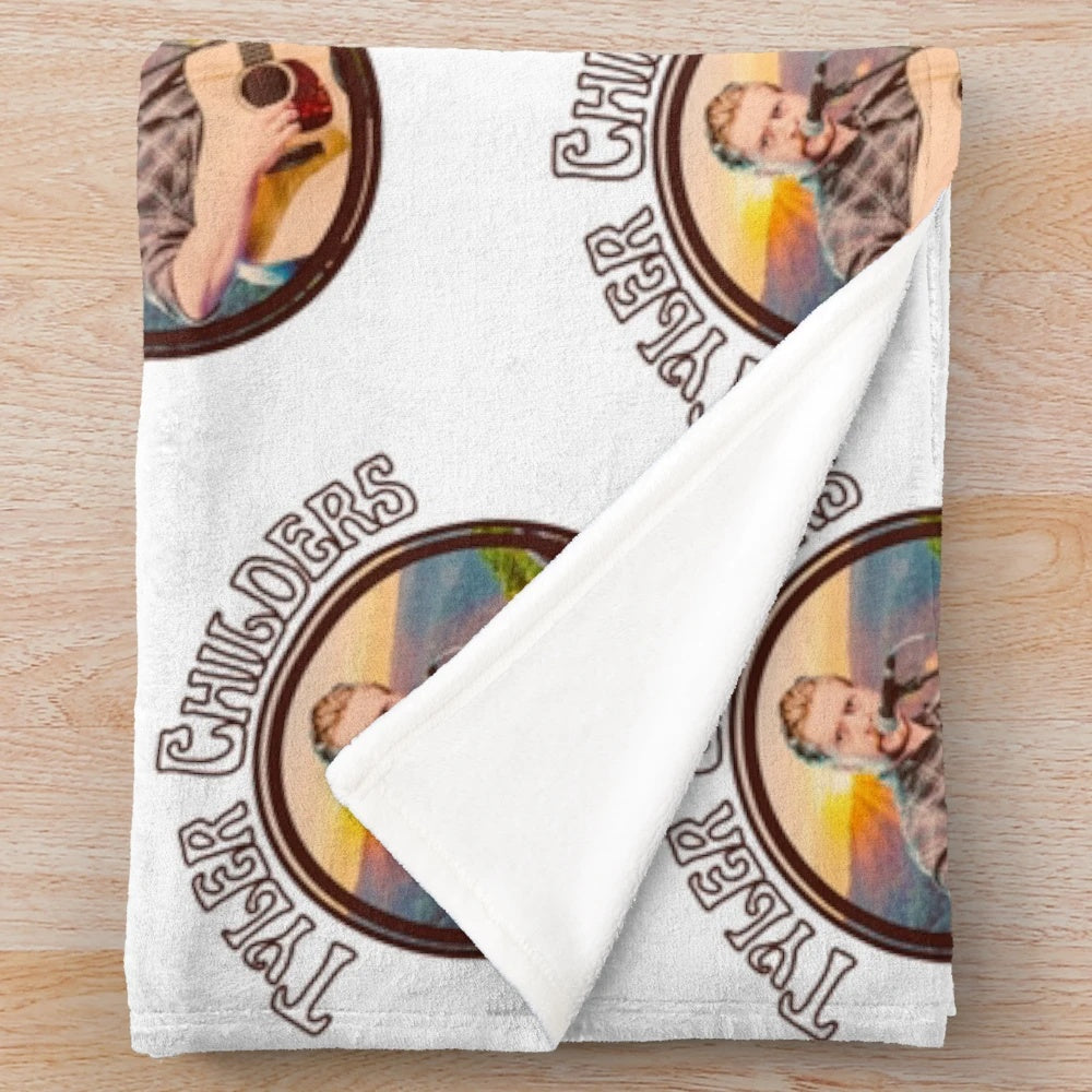 Tyler Childers-inspired plush blanket