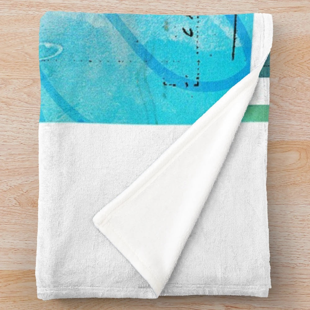 Tyler Herro inspired plush blanket