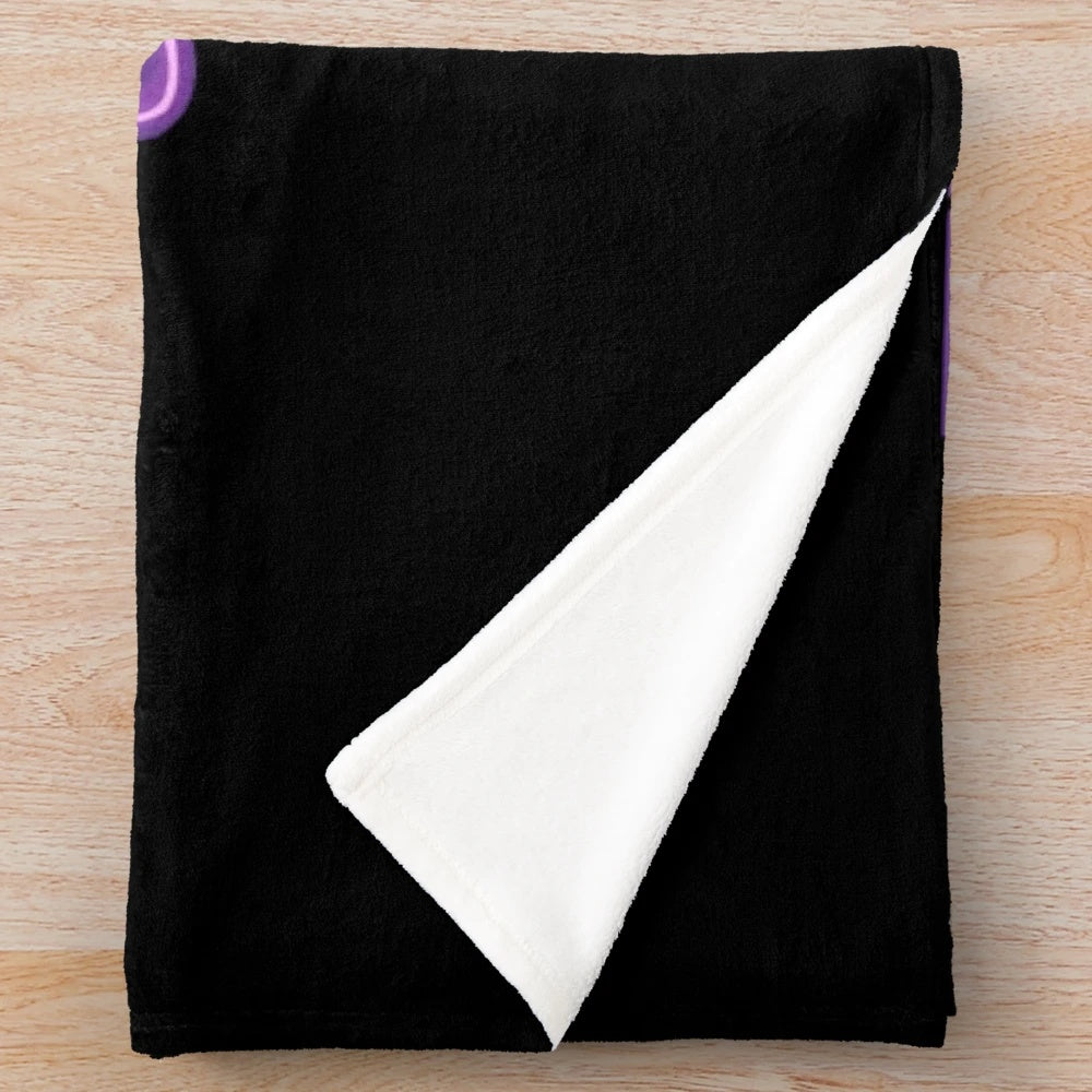 Typical gamer plush blanket for gaming enthusiasts