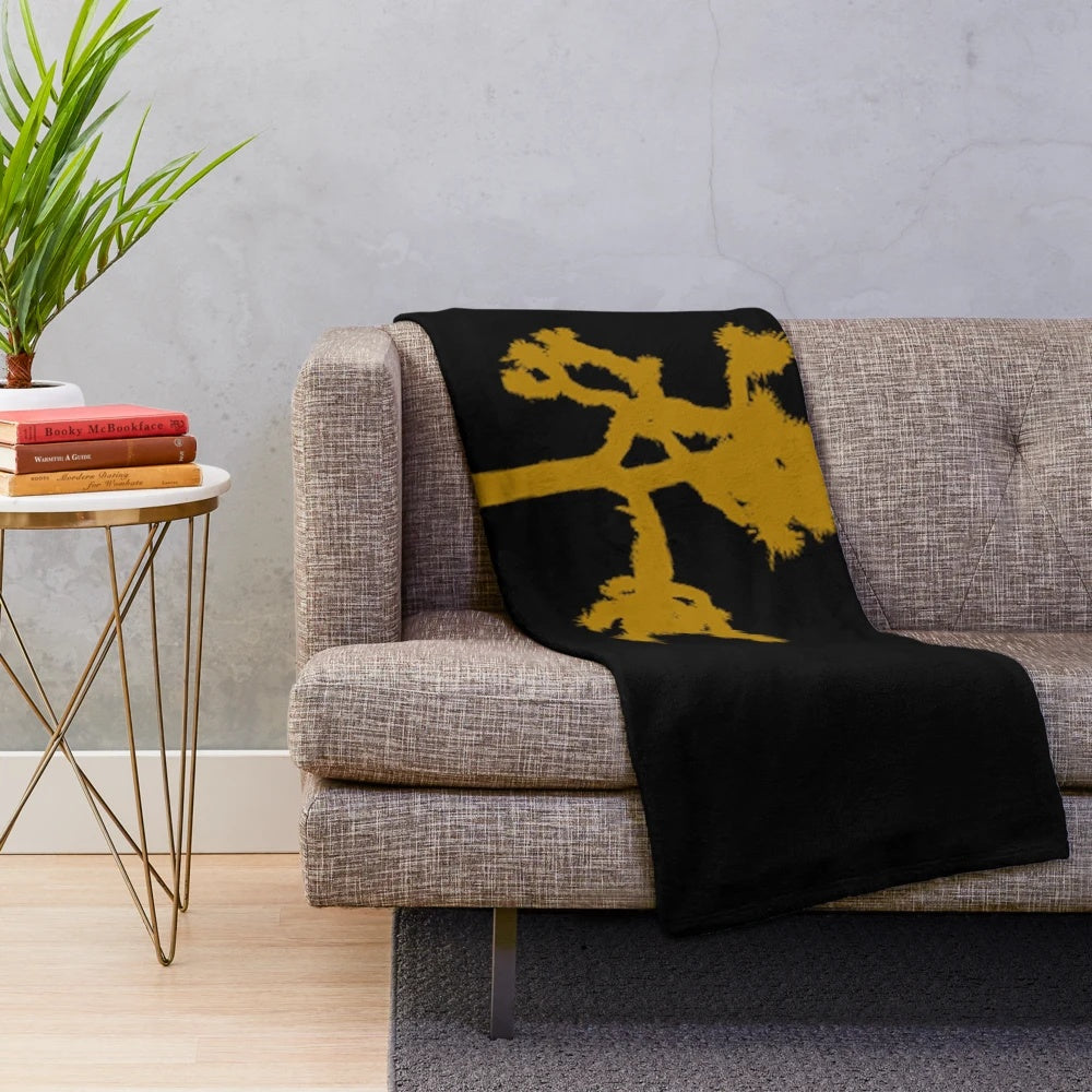 Soft and Comfortable U2 Joshua Tree Inspired Plush Blanket