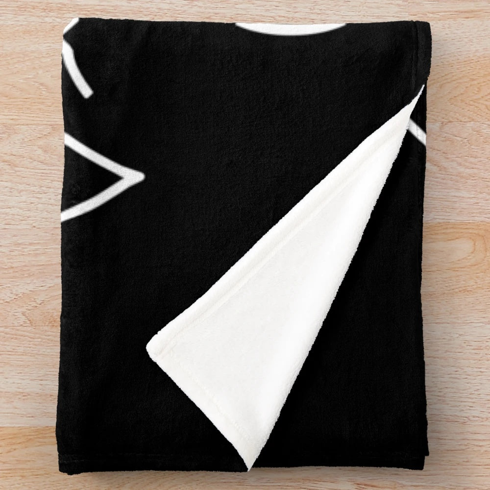 Soft and warm plush blanket featuring The Maine band logo