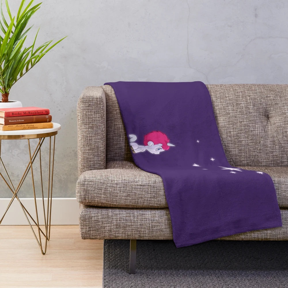 Unico Starlight Plush Blanket with Soft, Celestial Design