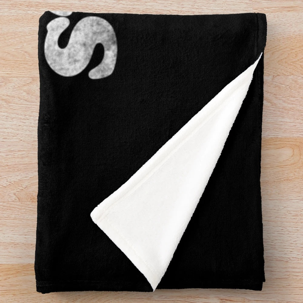 Feeling Stabby Unicorn Plush Blanket with Rainbow Colors