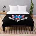 Union Bears Plush Blanket featuring Glasgow Rangers football club
