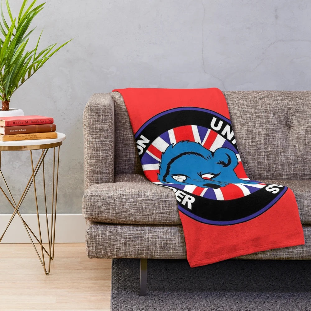 Union Bears Rangers Plush Blanket