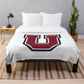Union Dutchmen college sports themed plush blanket