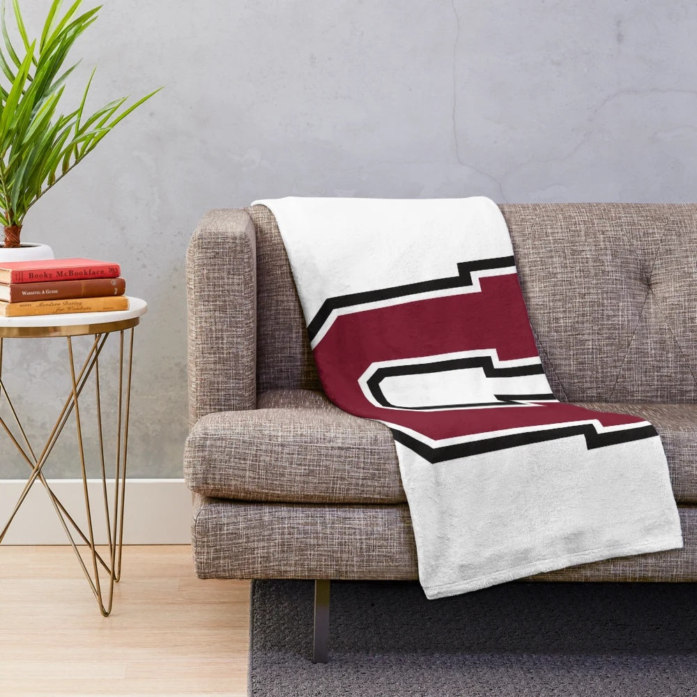 Union Dutchmen college sports themed plush blanket