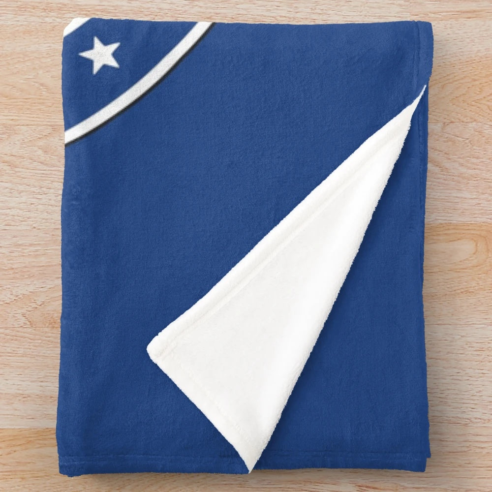 United States Merchant Marine Academy college sports plush blanket