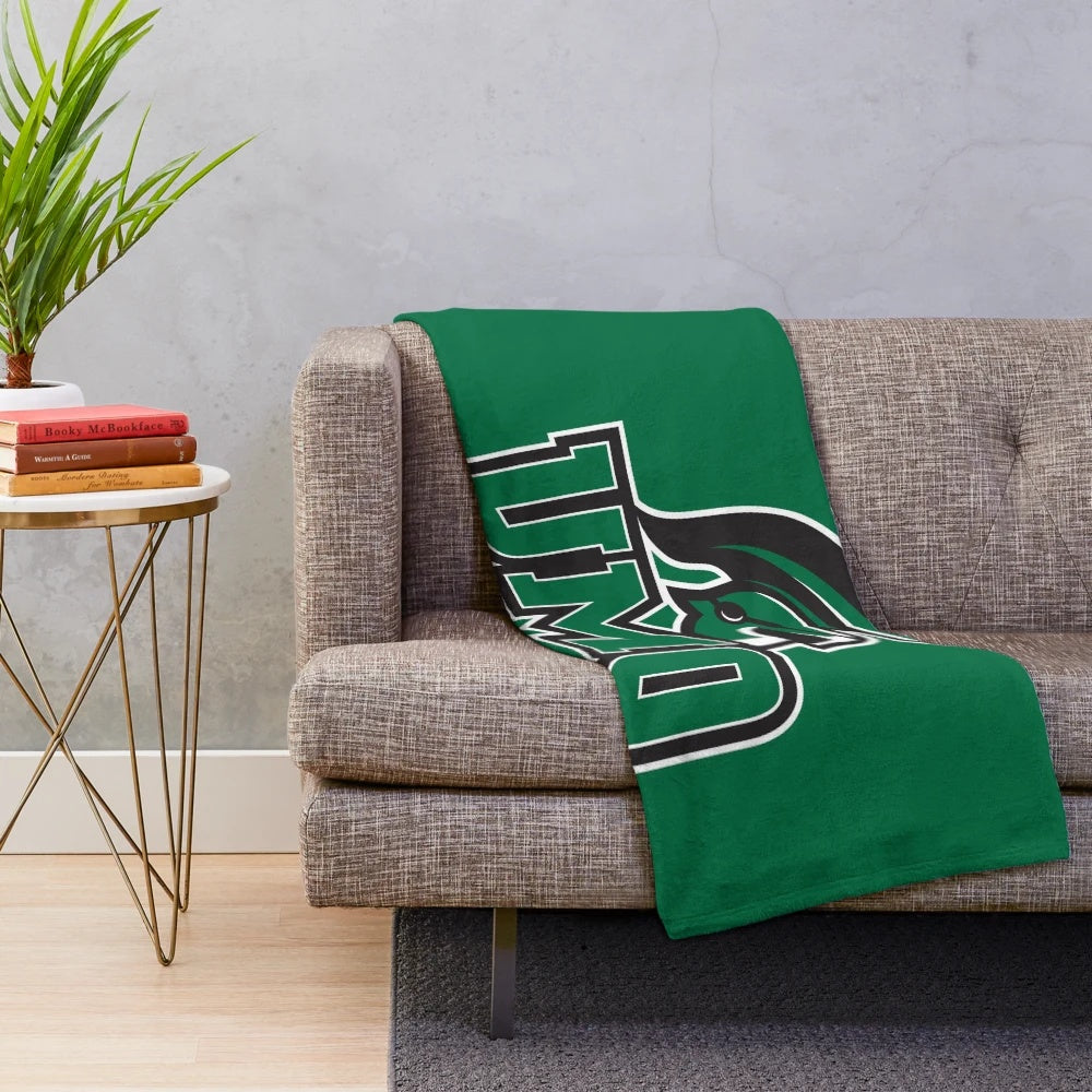 University of Mount Olive plush fleece blanket