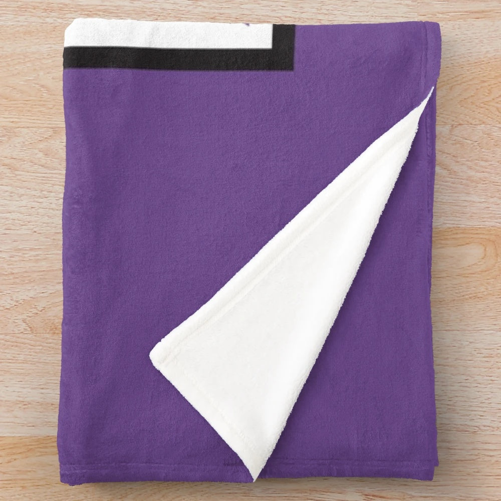 University of Scranton plush blanket for college sports fans