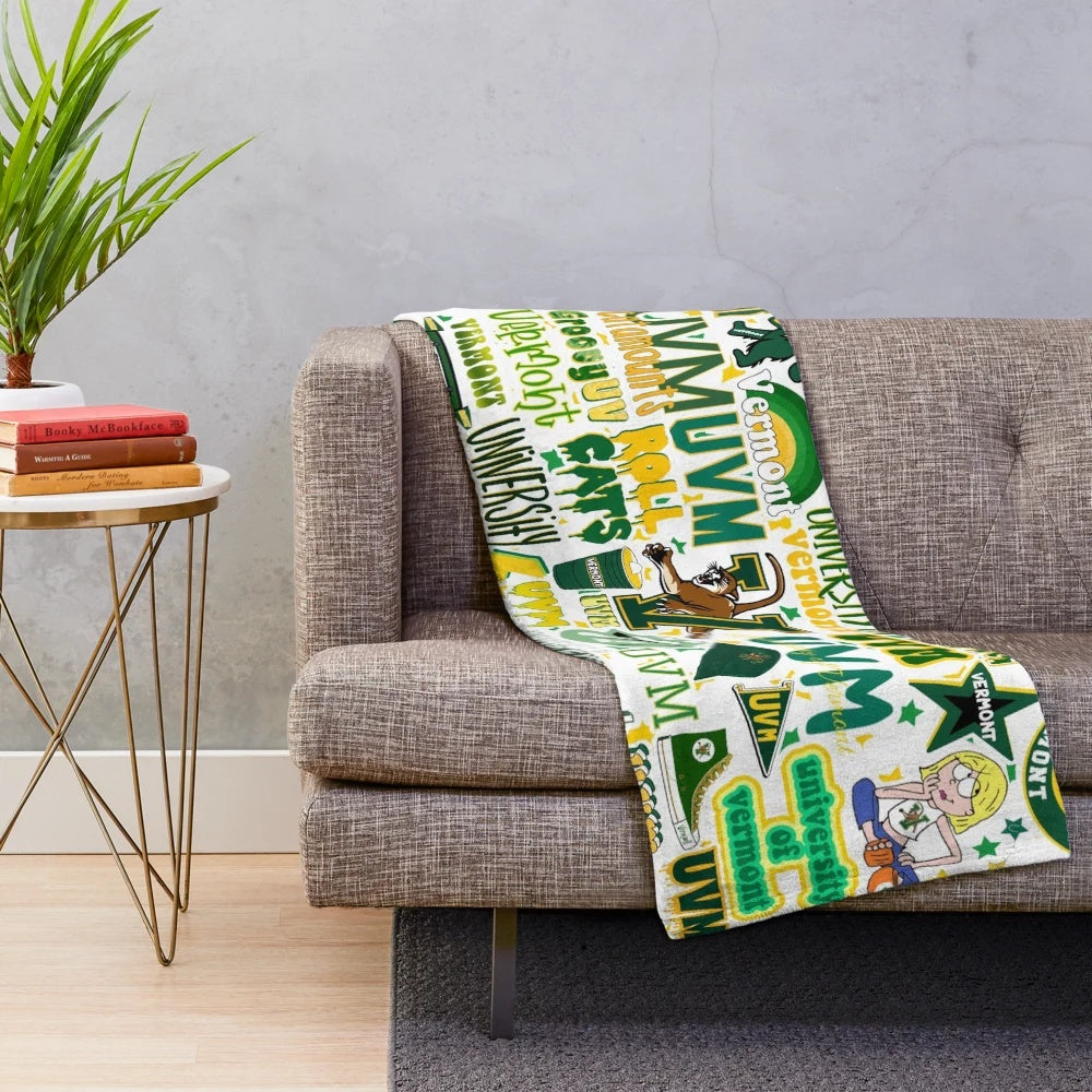 University of Vermont Catamounts Plush Blanket