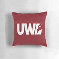 University of Wisconsin-La Crosse Badgers Ice Hockey Pillow