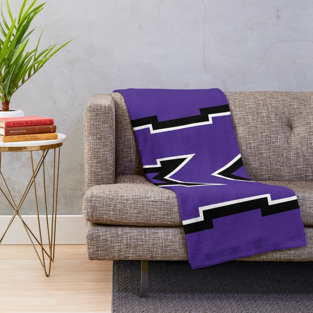 University sports plush blanket