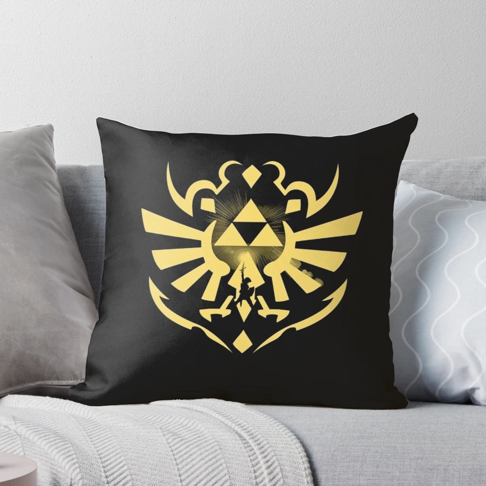 A comfortable and unique hero's legend essential t-shirt pillow for home decor or as a gift