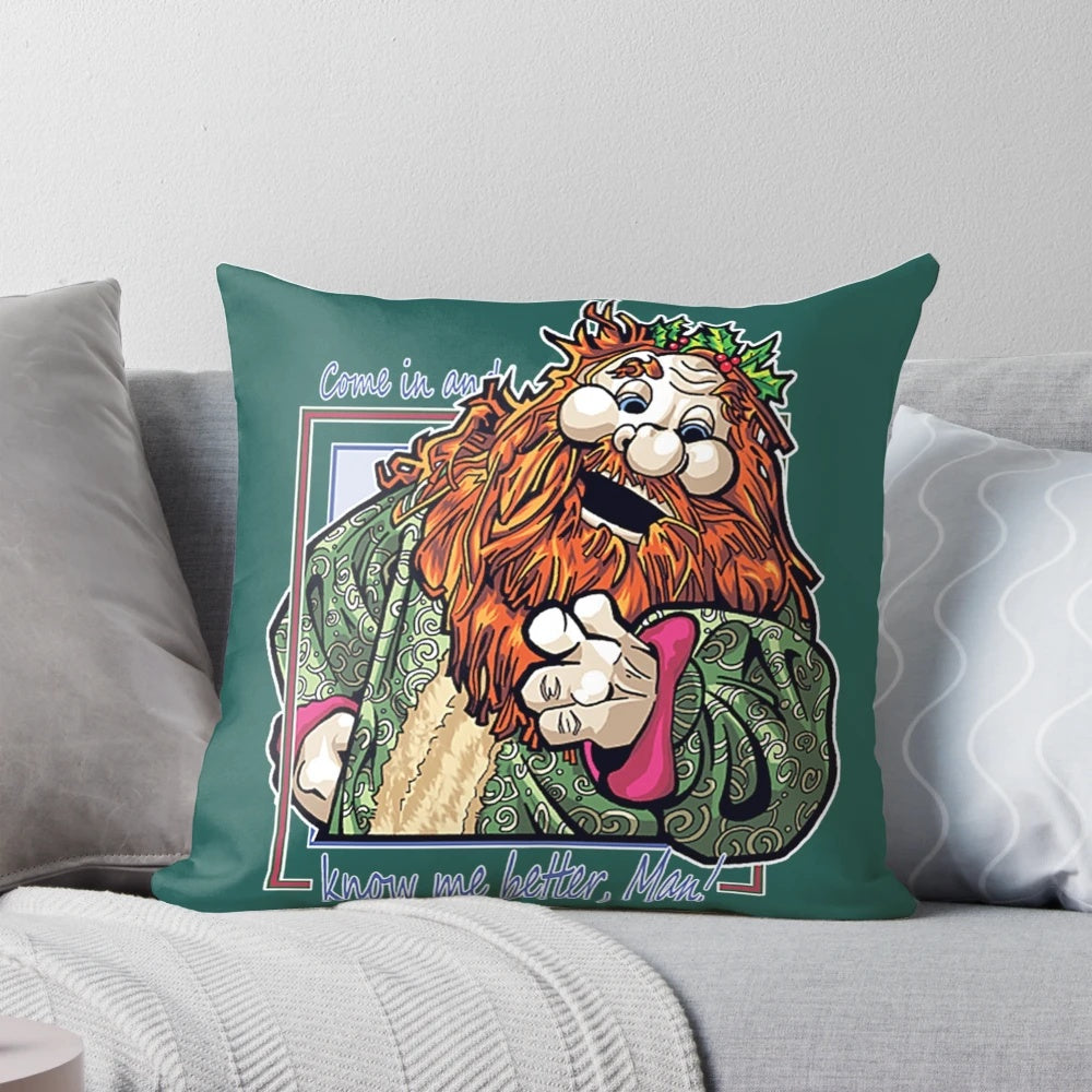 Muppets Kermit the Frog Christmas Pillow