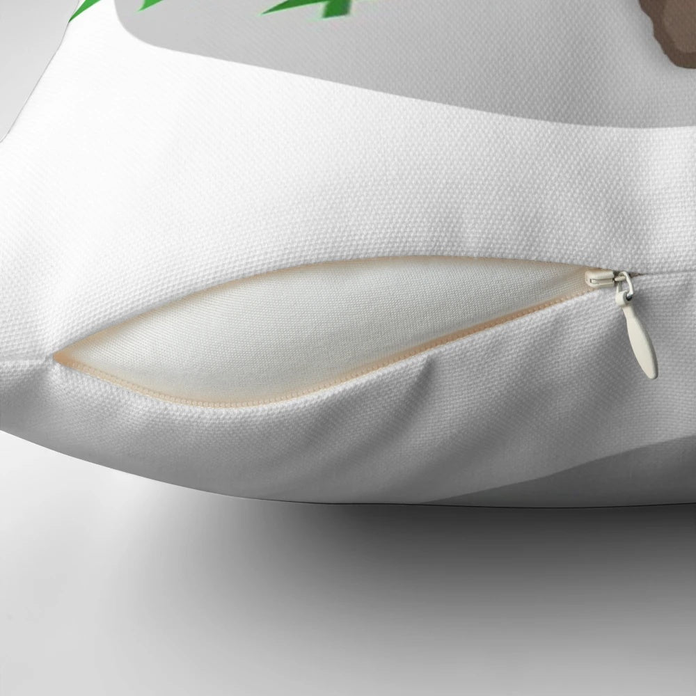Festive Mr. Hankey Christmas pillow with South Park characters