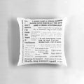 New Girl Nick Miller Quotes Pillow with Funny Quotations