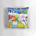 Colorful Adventure Time Finale Cartoon Network Pillow