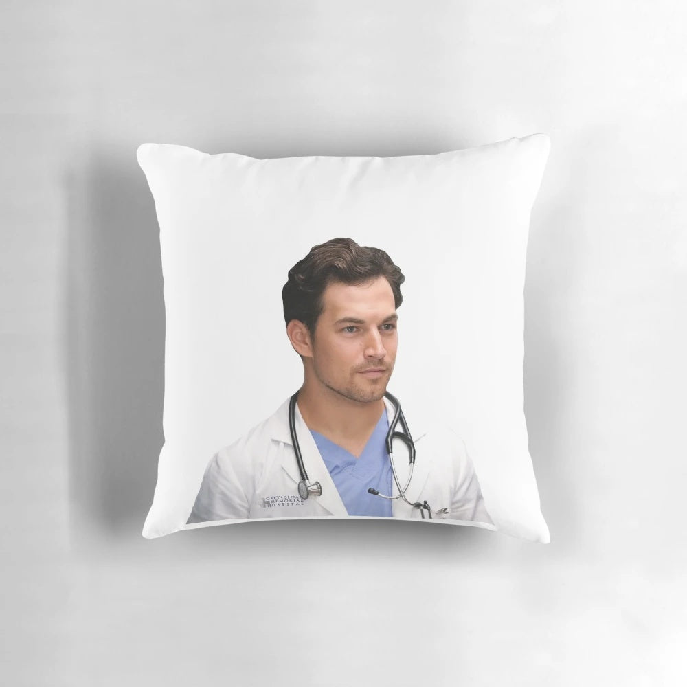 Andrew Deluca pillow from Grey's Anatomy TV series