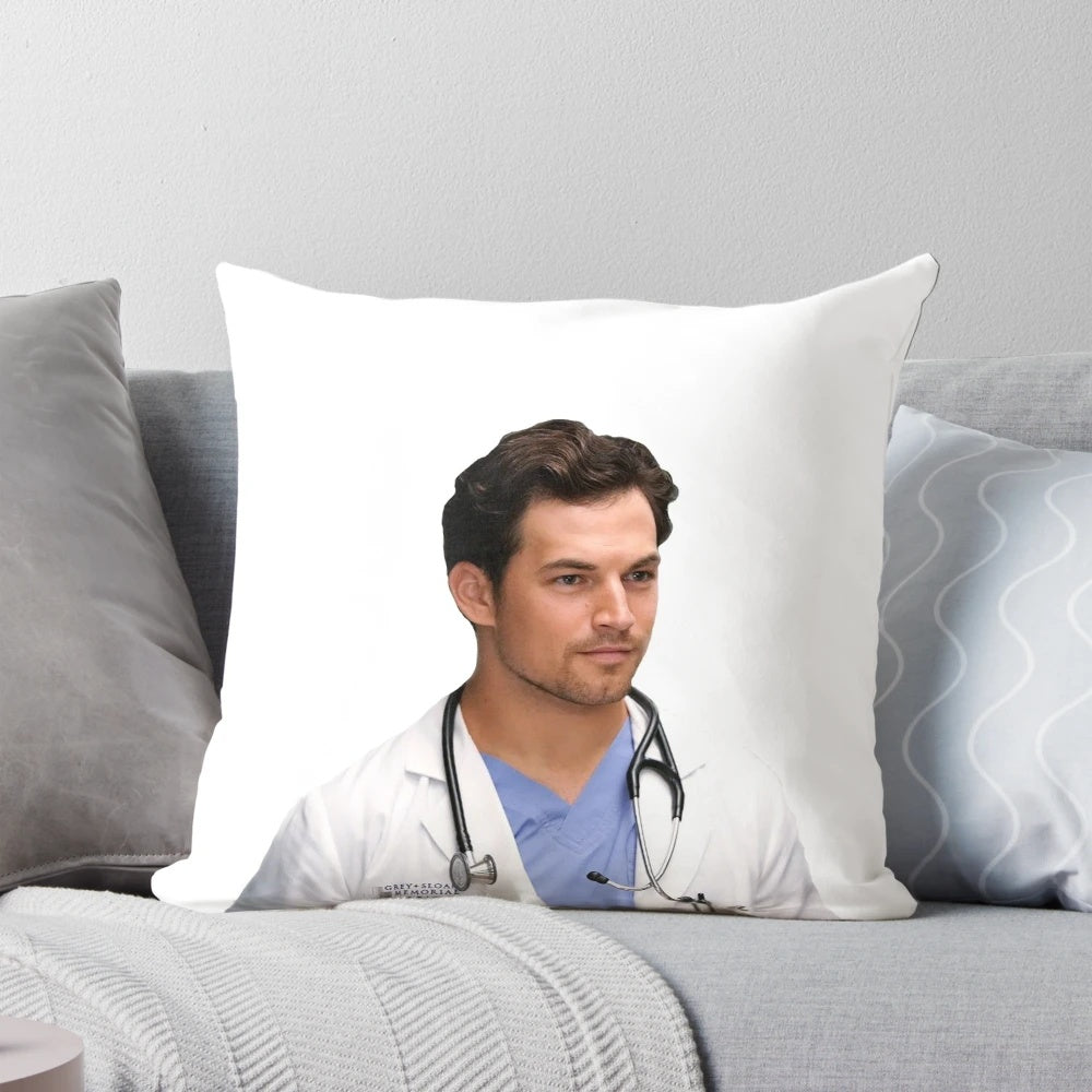 Andrew Deluca pillow from Grey's Anatomy TV series